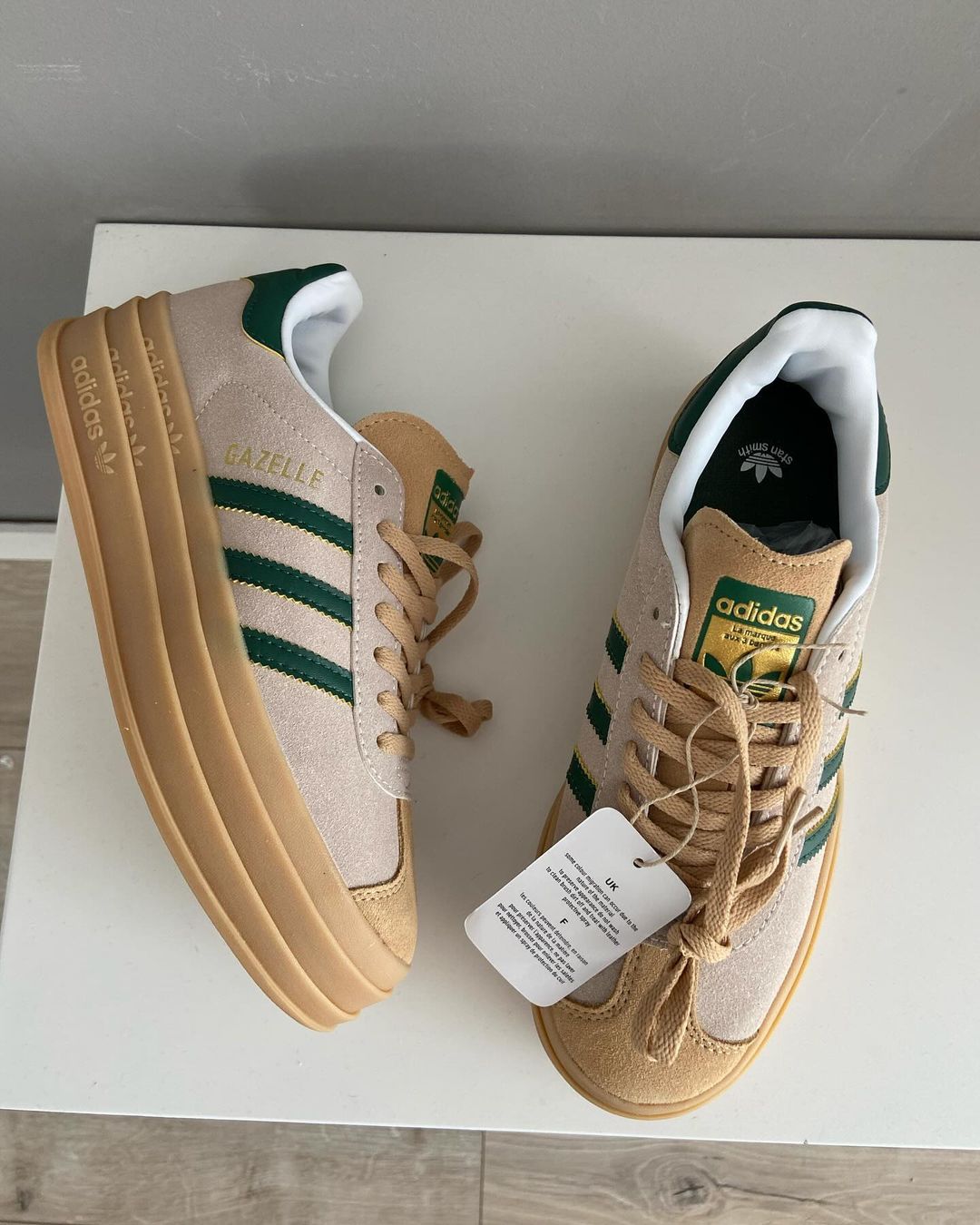 Gazelle Bold “Cream Collegiate/Green" - Image 2